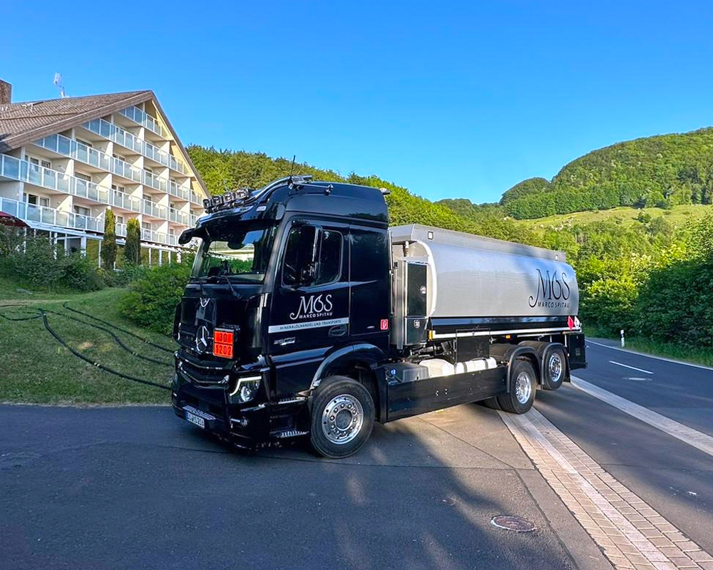 Heizöl Transporte